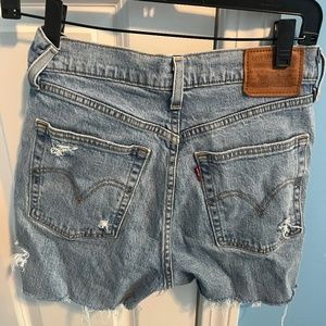 Levi’s high rise shorts
